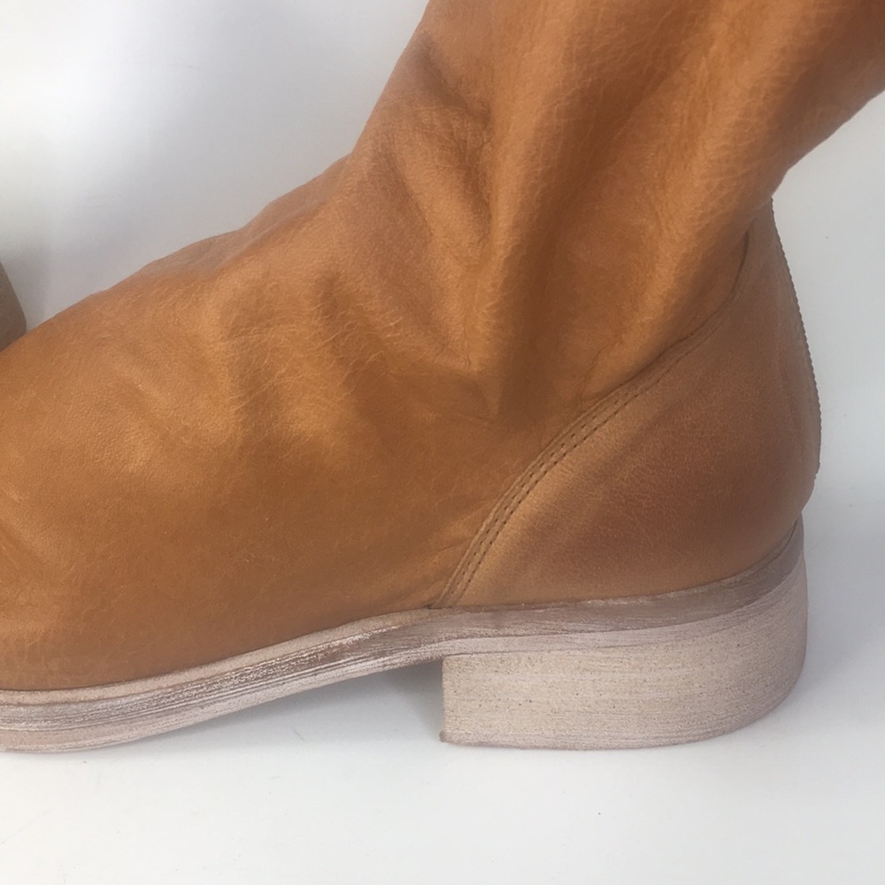 Free people boots 8.5 Elle block heel slouchy - Picture 4 of 8